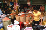 Crevettes sches, march de Cholong - HCMV - Vietnam