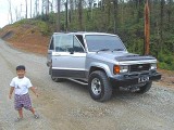 Jalan Raya di Taman Nasional Kutai, Sangatta