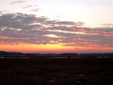 Sunset over north marsh