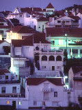 Houses by night