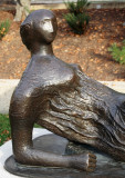 Henry Moore--Draped REclining Figure