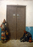 At the door of a Mosque (6804)