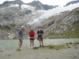 Willem, Meike en Arnoud bij Simony See