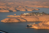 Lake Nasser at Abu Simbel
