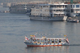 Some of the 300 Nile cruise ships