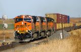 Westbound Intermodal near Alva OK