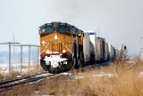 Freight Train Western Iowa