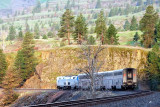 Empire Builder Streaks West in the Gorge