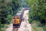 BNSF 9845 @ Ottawa KS