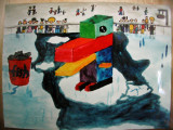 cube - penguin, Johnethon, age:11