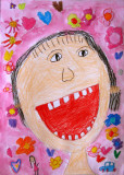 self-portrait, Lok Yan, age:5.5