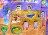 birthday party, Coco, age:7