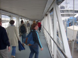 Boarding ferry to Helsingor