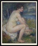 Femme nue dans un paysage, 1883.