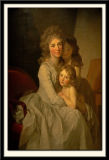 Sophie Muller et ses deux filles, vers 1792