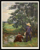 Les pecheurs, vers 1885