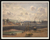 Dieppe, bassin Duquesne, maree basse, soleil matin, 1902