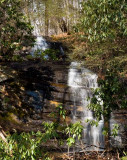 waterfall near Bennett Gap