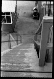 Barracks back steps, NAAS Whiting Field, 1959