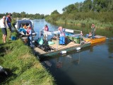 At the end of the moorings