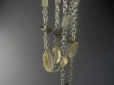 WN9 - Citrine  Rutile Necklace