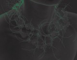 Green Plastic Neckpiece
