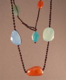 WN50 - Semi-Precious Stone Neckpiece