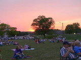 sunset over bellevue