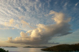 Cumulus over Cruz Bay