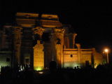 Temple of Kom Ombo at night