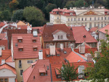 Roof Top View,  Prague Castle.