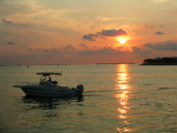 Sunset, Key West,    Florida.