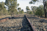 Abandoned railway line.