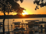 Sunset on Lake Okoboji