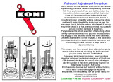 ADJUSTING YOUR KONI ADJUSTABLE SHOCKS GREATLY IMPROVES THE RIDE AS WELL AS THE HANDLING OF YOUR BIRD
