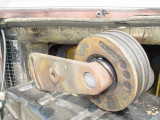 ON A RECENT TRIP THIS HAPPENED TO THE IDLER PULLEY BEARINGS, SOME ARE ACTUALLY GONE SEE MY NOTE BELOW