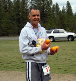 Dennis with fruit