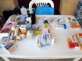 medical aid station