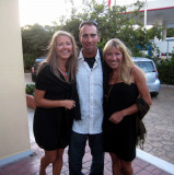 Leah, Mark, me on the way to the formal awards Monday night