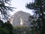 An early morning view of Tahquitz aka Lilly Rock