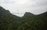 This is how the hanging bridge look like from a distance