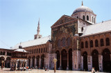 The inner courtyard of the Grand Ummayad Mosque