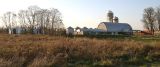 another gravel road barn in the fall....