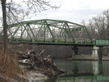 bridge crossing the seneca river...