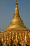 at Shwe Dagon Pagoda