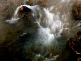 Cascade, Hot Lake, Yellowstone National Park, Wyoming, 2006