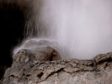 Cone of a geyser, Yellowstone National Park, Wyoming, 2006