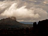 Departing storm, Shafer Canyon, Canyonlands National Park, Utah, 2006