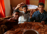 Luncheon salute, Tineghir, Morocco, 2006