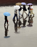 Drenched, Temple of Heaven, Beijing, China, 2007